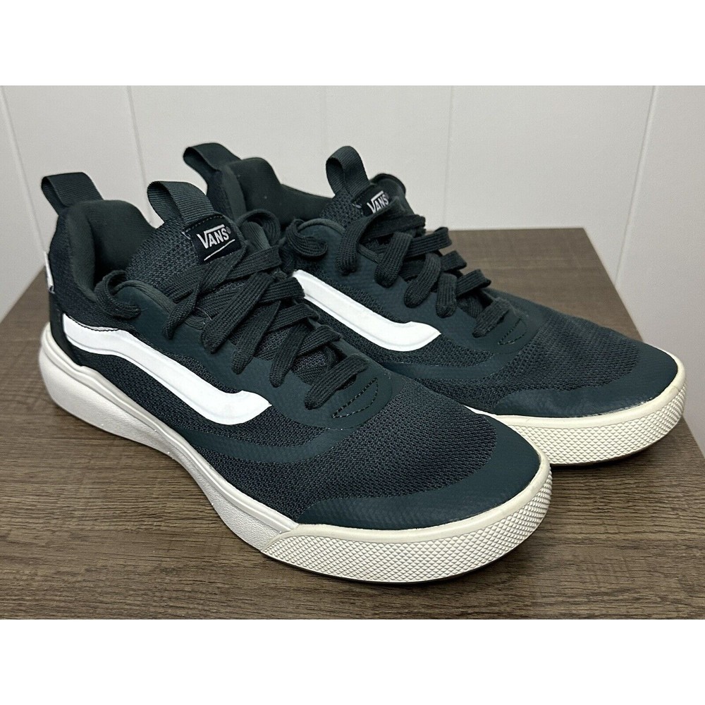 Vans UltraRange UltraCush Green White Skate Shoes Mens Size 9 Great Condition